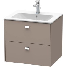 Тумба базальт матовый 62 см Duravit Brioso BR410101043