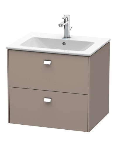 Тумба базальт матовый 62 см Duravit Brioso BR410101043