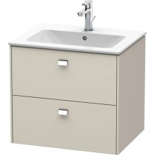 Тумба тауп матовый 62 см Duravit Brioso BR410101091