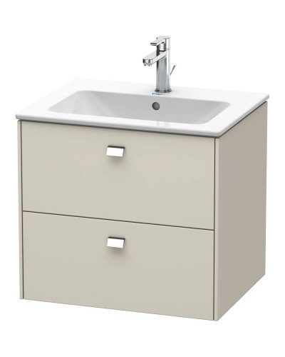 Тумба тауп матовый 62 см Duravit Brioso BR410101091