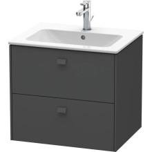 Тумба графит матовый 62 см Duravit Brioso BR410104949