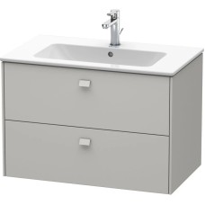 Тумба бетонно-серый матовый 82 см Duravit Brioso BR410200707