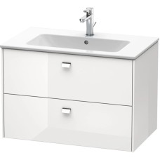 Тумба белый глянец 82 см Duravit Brioso BR410201022