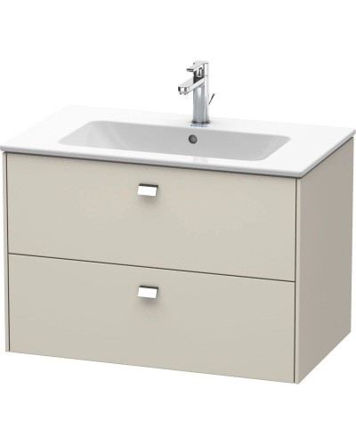 Тумба тауп матовый 82 см Duravit Brioso BR410201091