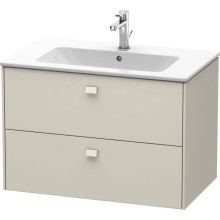 Тумба тауп матовый 82 см Duravit Brioso BR410209191