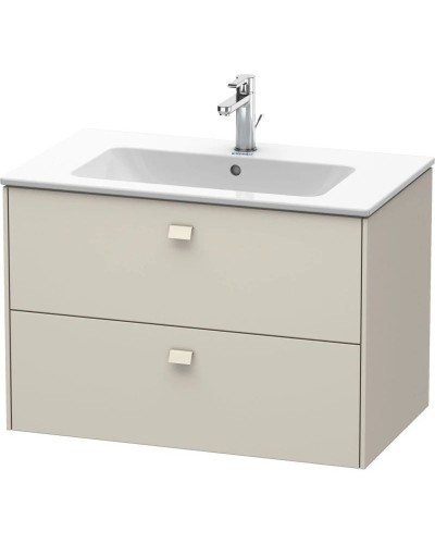 Тумба тауп матовый 82 см Duravit Brioso BR410209191