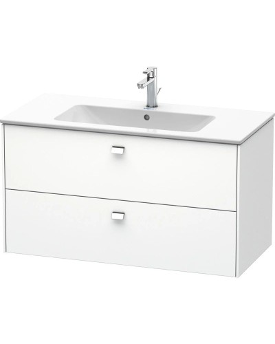 Тумба белый матовый 102 см Duravit Brioso BR410301018