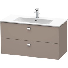 Тумба базальт матовый 102 см Duravit Brioso BR410301043
