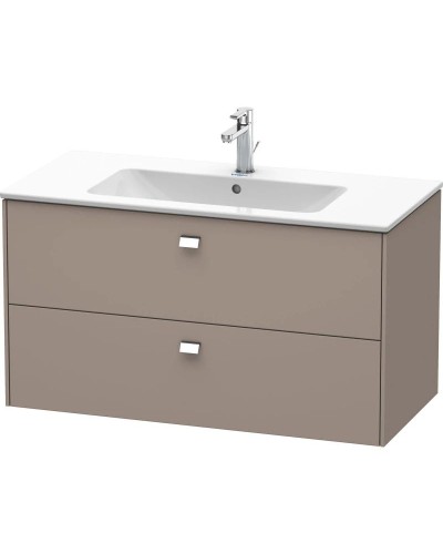 Тумба базальт матовый 102 см Duravit Brioso BR410301043