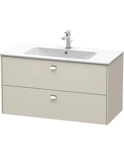 Тумба тауп матовый 102 см Duravit Brioso BR410301091