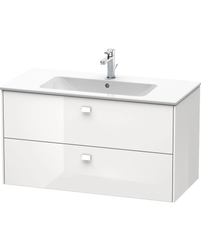 Тумба белый глянец 102 см Duravit Brioso BR410302222