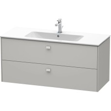 Тумба бетонно-серый матовый 122 см Duravit Brioso BR410400707
