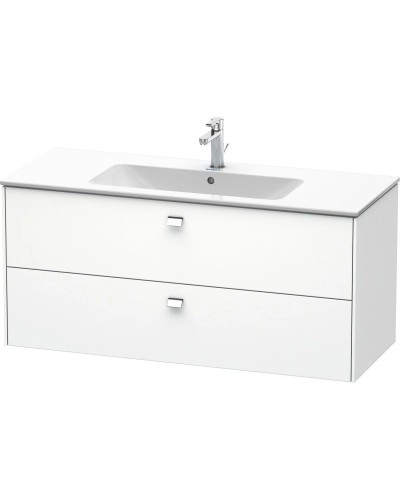 Тумба белый матовый 122 см Duravit Brioso BR410401018