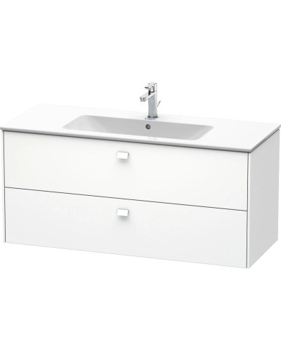 Тумба белый матовый 122 см Duravit Brioso BR410401818