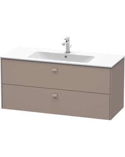 Тумба базальт матовый 122 см Duravit Brioso BR410404343