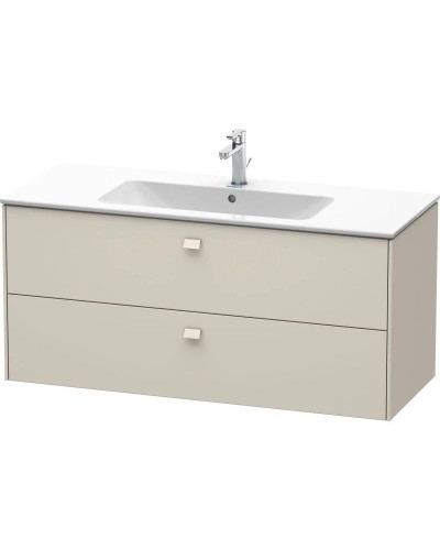 Тумба тауп матовый 122 см Duravit Brioso BR410409191