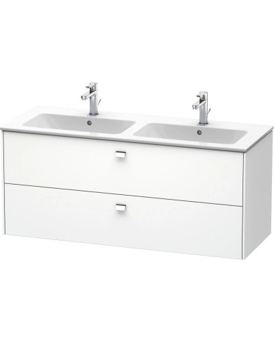 Тумба белый матовый 129 см Duravit Brioso BR410501018