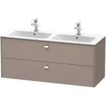 Тумба базальт матовый 129 см Duravit Brioso BR410501043