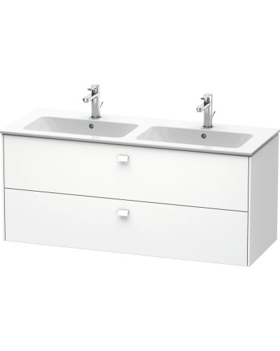 Тумба белый матовый 129 см Duravit Brioso BR410501818