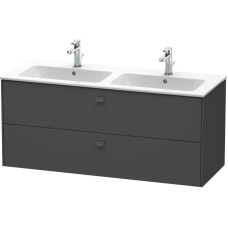 Тумба графит матовый 129 см Duravit Brioso BR410504949