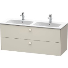 Тумба тауп матовый 129 см Duravit Brioso BR410509191