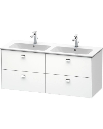 Тумба белый матовый 129 см Duravit Brioso BR410601018