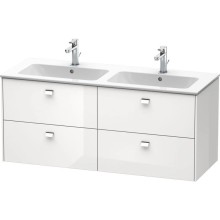 Тумба белый глянец 129 см Duravit Brioso BR410601022