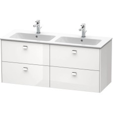 Тумба белый глянец 129 см Duravit Brioso BR410601022