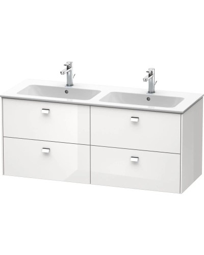 Тумба белый глянец 129 см Duravit Brioso BR410601022