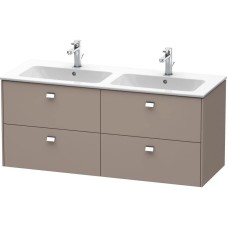 Тумба базальт матовый 129 см Duravit Brioso BR410601043