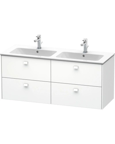 Тумба белый матовый 129 см Duravit Brioso BR410601818