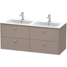 Тумба базальт матовый 129 см Duravit Brioso BR410604343