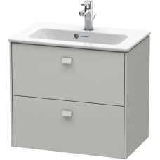 Тумба бетонно-серый матовый 62 см Duravit Brioso BR411000707