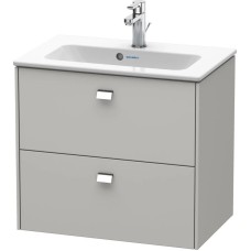 Тумба бетонно-серый матовый 62 см Duravit Brioso BR411001007