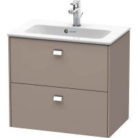Тумба базальт матовый 62 см Duravit Brioso BR411001043