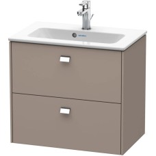 Тумба базальт матовый 62 см Duravit Brioso BR411001043