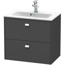 Тумба графит матовый 62 см Duravit Brioso BR411001049