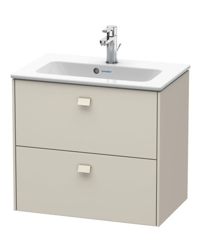 Тумба тауп матовый 62 см Duravit Brioso BR411009191