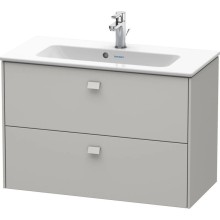 Тумба бетонно-серый матовый 82 см Duravit Brioso BR411100707