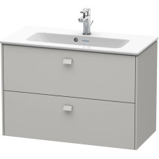 Тумба бетонно-серый матовый 82 см Duravit Brioso BR411100707