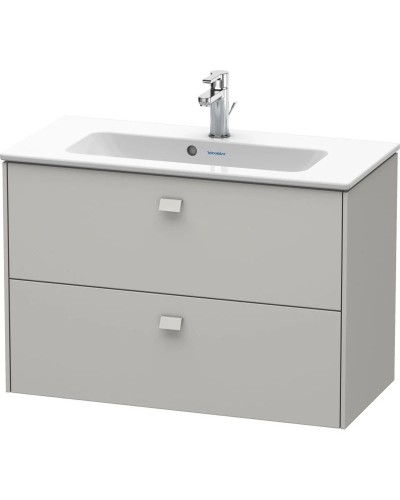 Тумба бетонно-серый матовый 82 см Duravit Brioso BR411100707