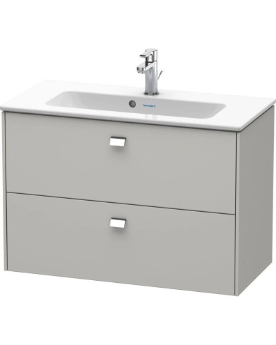 Тумба бетонно-серый матовый 82 см Duravit Brioso BR411101007