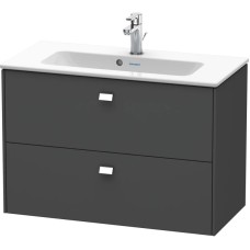 Тумба графит матовый 82 см Duravit Brioso BR411101049