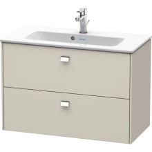 Тумба тауп матовый 82 см Duravit Brioso BR411101091
