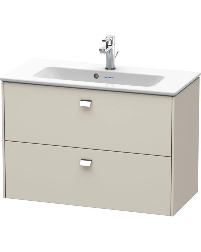 Тумба тауп матовый 82 см Duravit Brioso BR411101091
