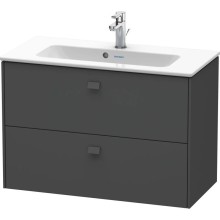 Тумба графит матовый 82 см Duravit Brioso BR411104949