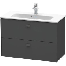 Тумба графит матовый 82 см Duravit Brioso BR411104949