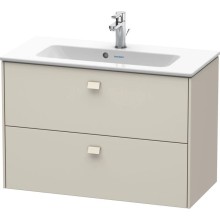 Тумба тауп матовый 82 см Duravit Brioso BR411109191
