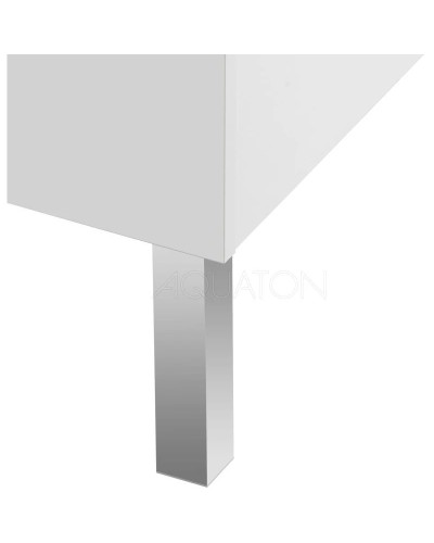 Тумба белый глянец/дуб эндгрейн 61,6 см Акватон Нортон 1A248801NT010