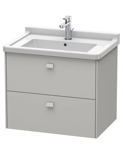 Тумба бетонно-серый матовый 67 см Duravit Brioso BR414100707